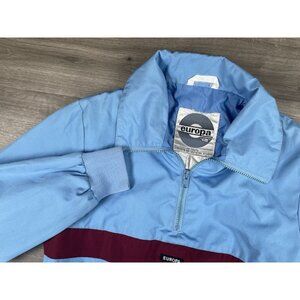 EUROPA Vintage Blue Jacket Size Unknow Made In British Hong Kong RN 55970